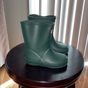 Toddler hunter rain boots